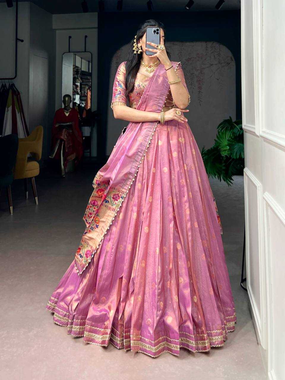 Shimmer Silk Designer Lehenga 2021