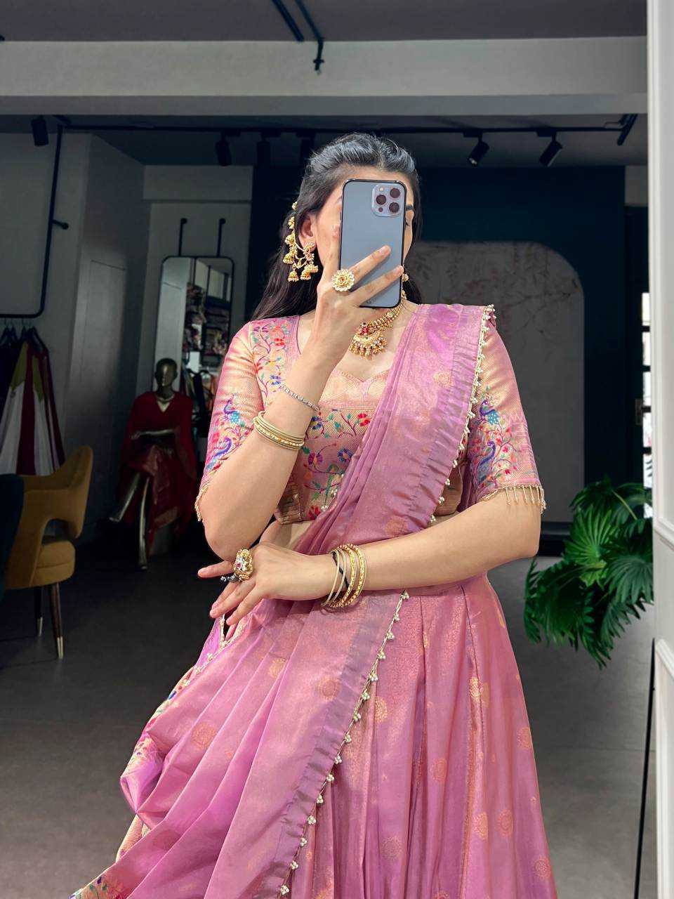 Shimmer Silk Fancy Lehenga