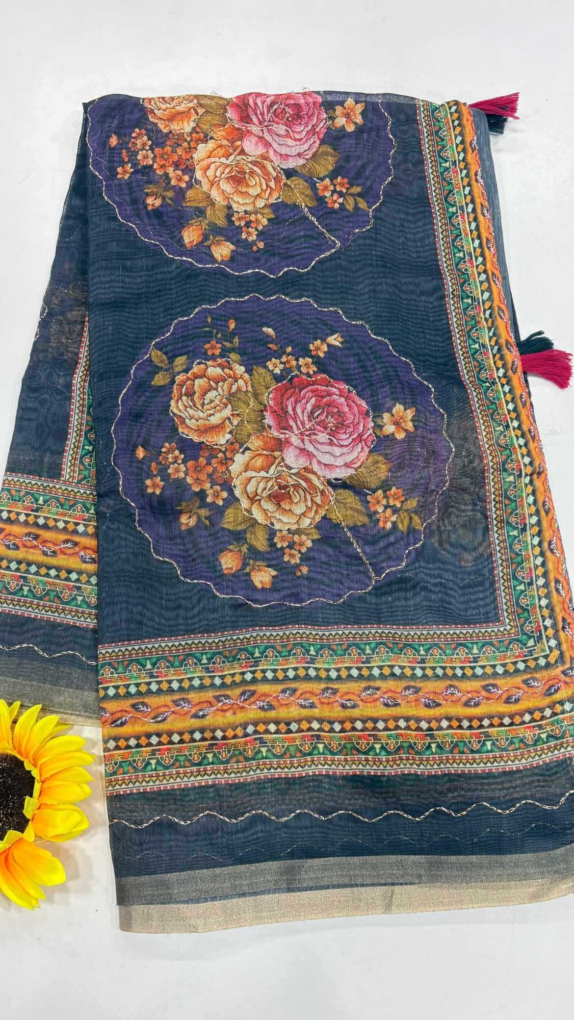 Cotton Designer Saree