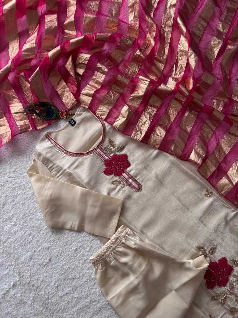 Heavy Roman Silk Designer Kurti 429