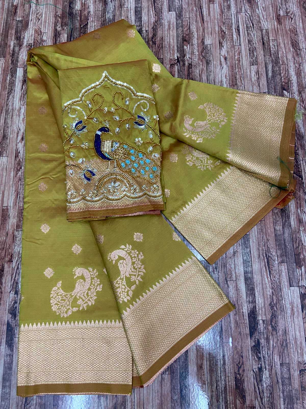 Aatisha Pure Silk Designer Saree