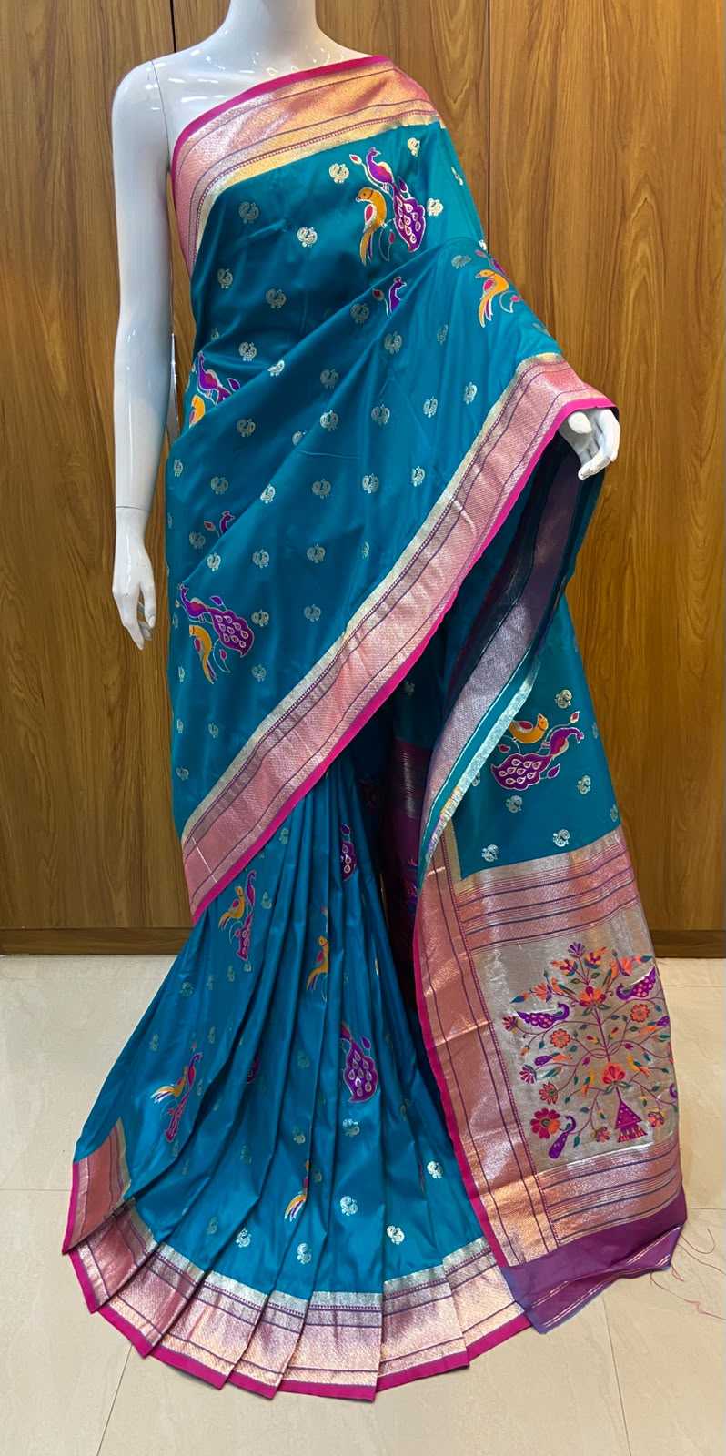 Abhigna Pure Silk Traditional Saree