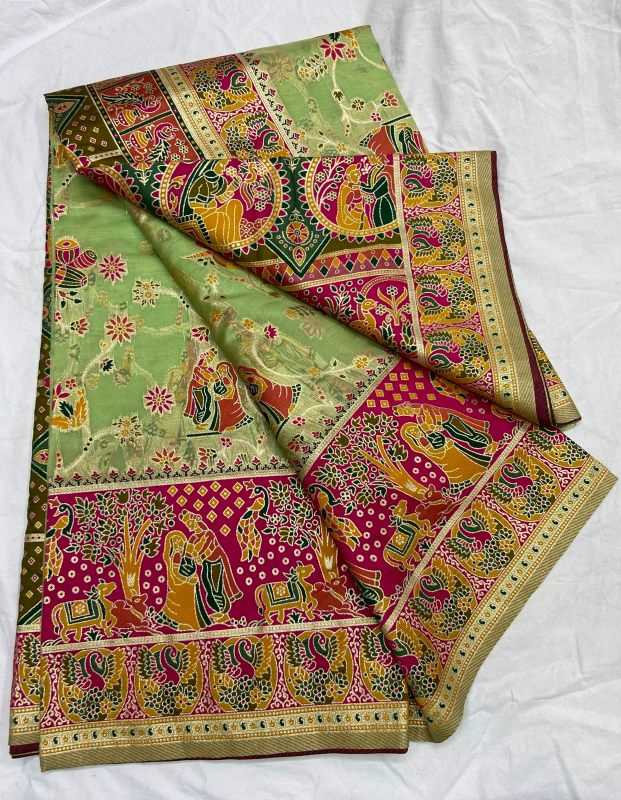 Krishnika Organza Designer Saree