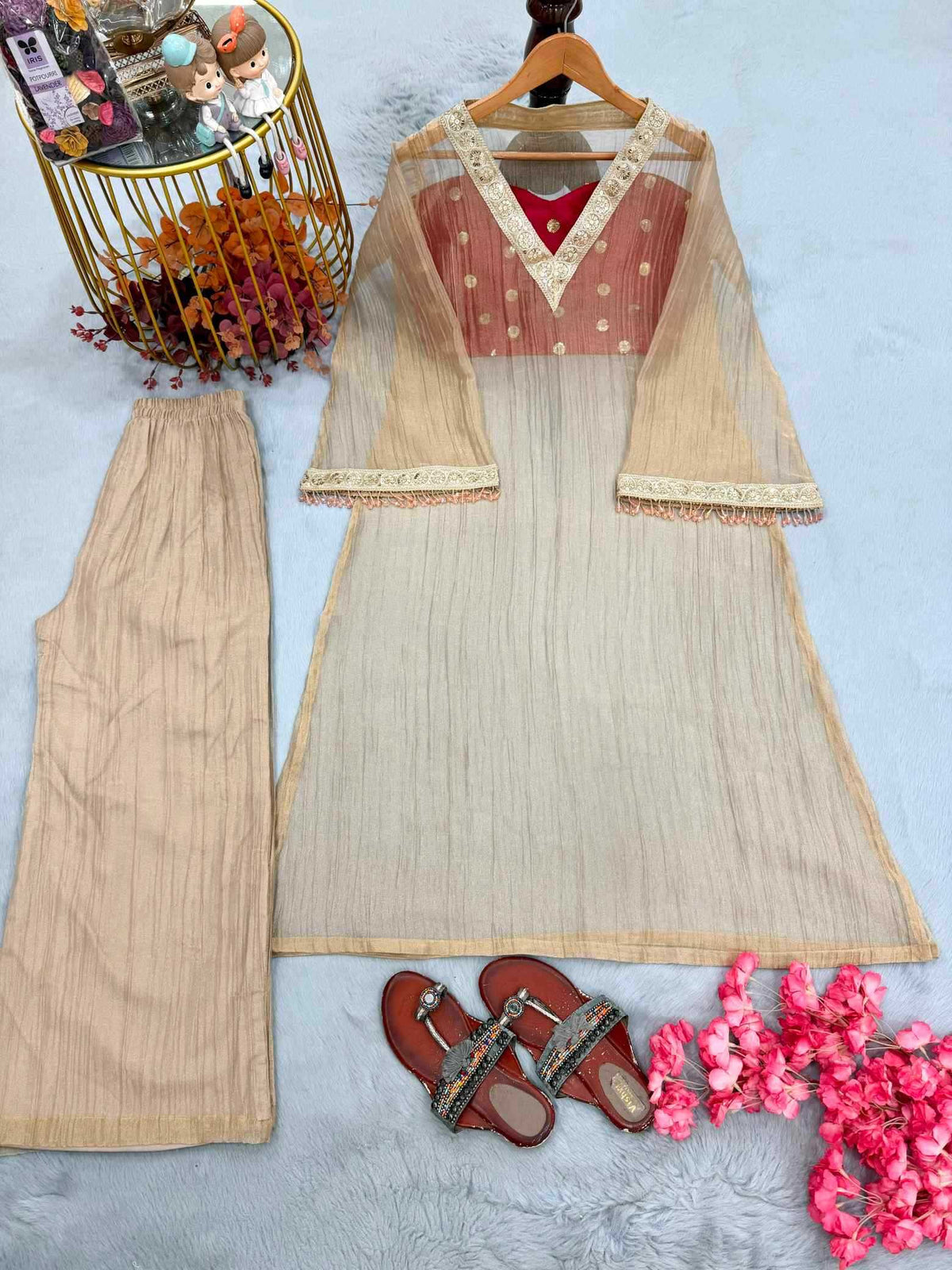 Tissue Designer Kurti