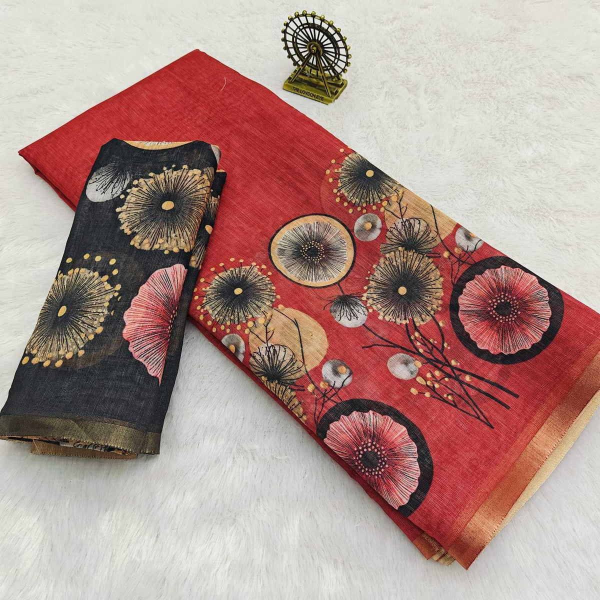 Cotton Printed Saree