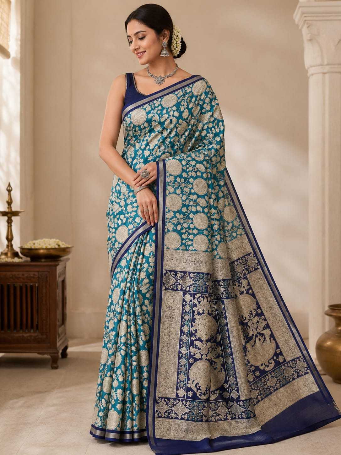Cotton Printed Saree