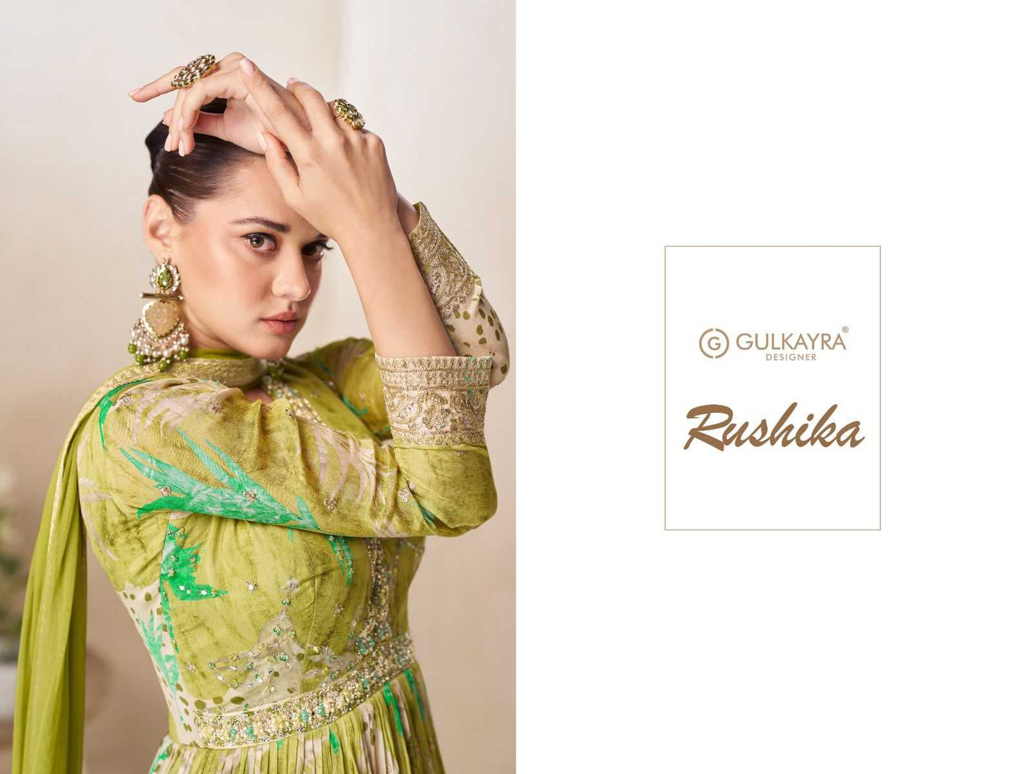 Chinon Embroidery Gown