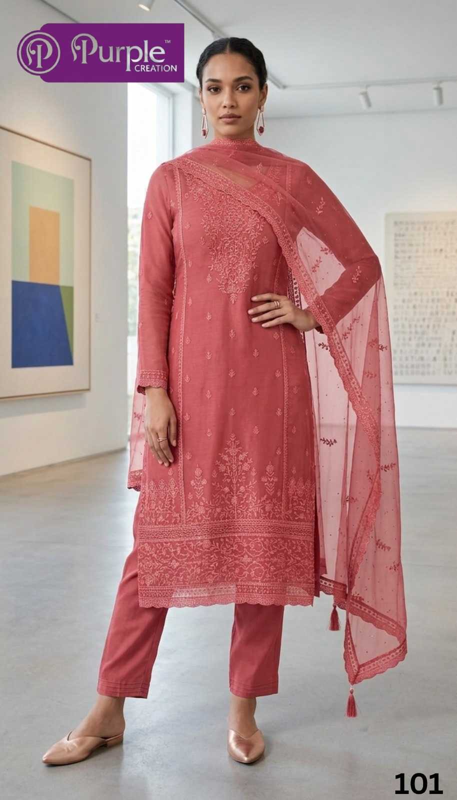 Embroidery Suit