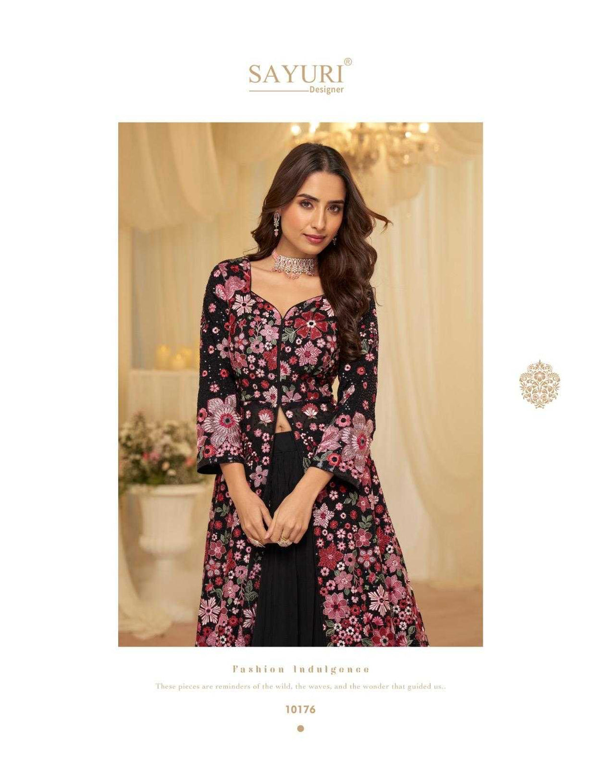 Georgette Printed Gown