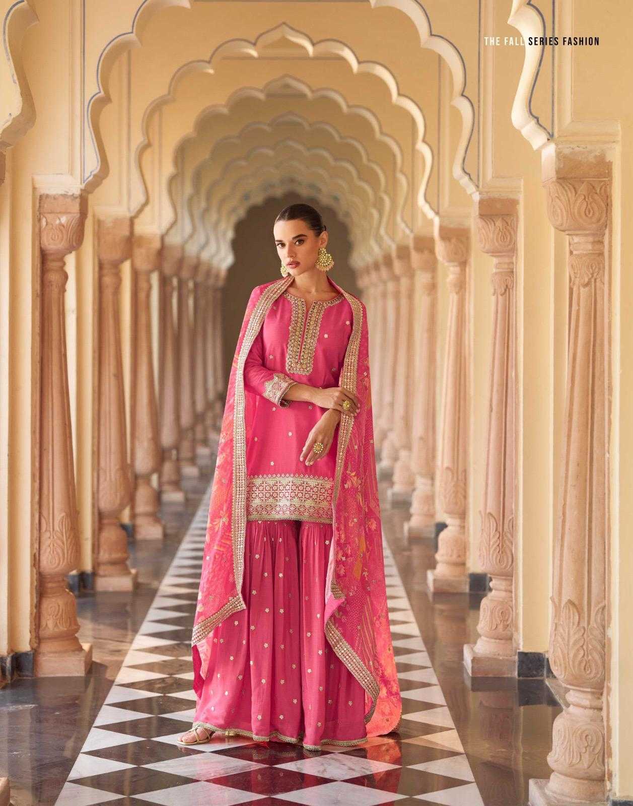 Premium Silk Embroidery Suit