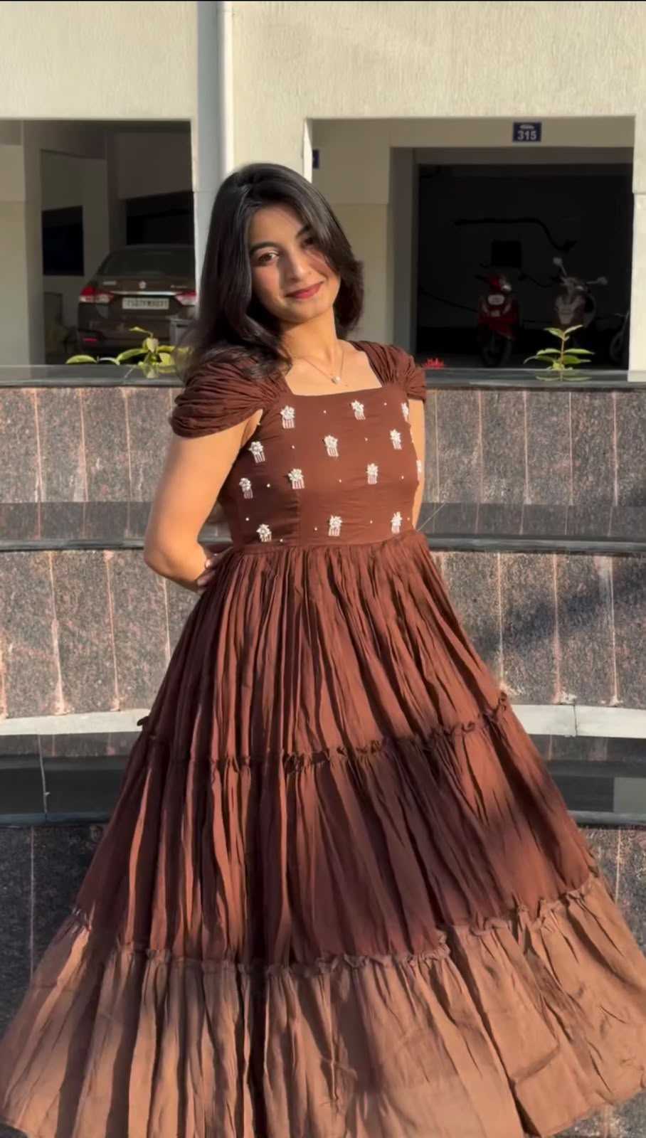 Cotton Fancy Gown