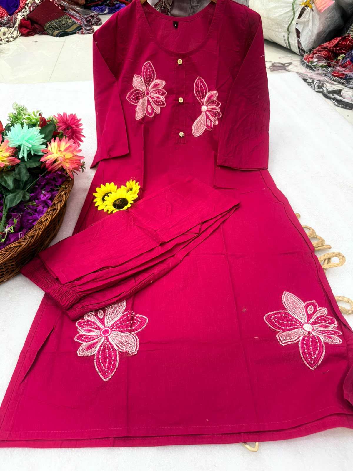 Light Cotton Designer Kurti