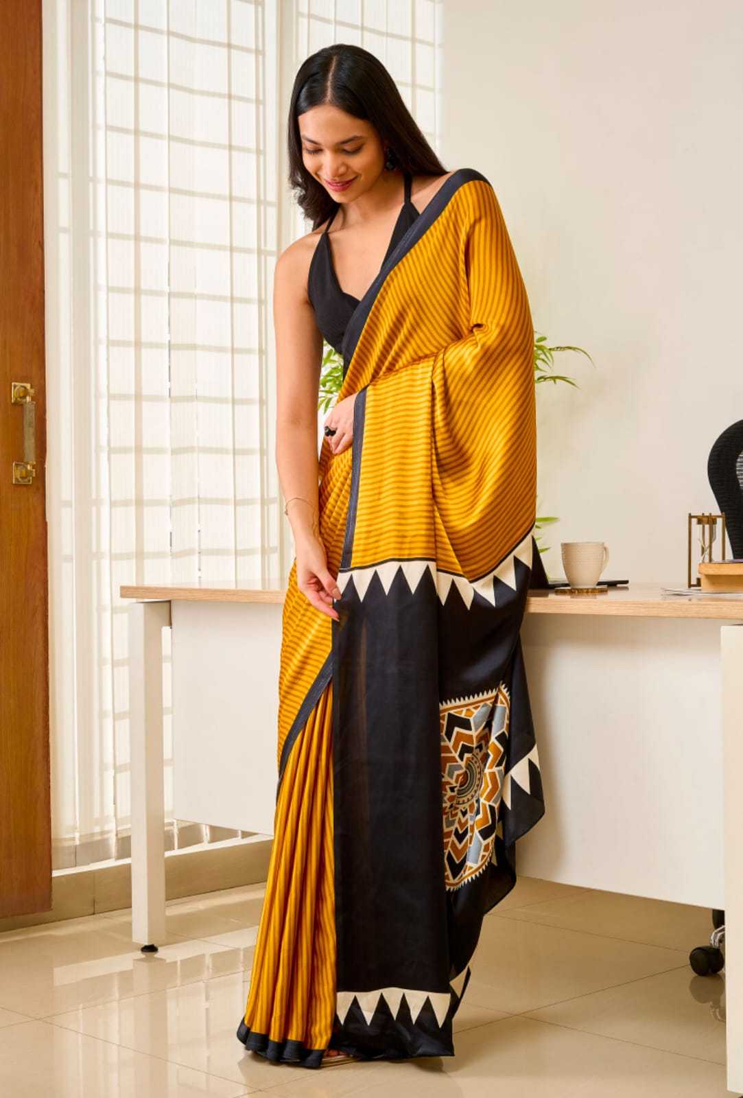 Mill Gajji Silk Designer Saree