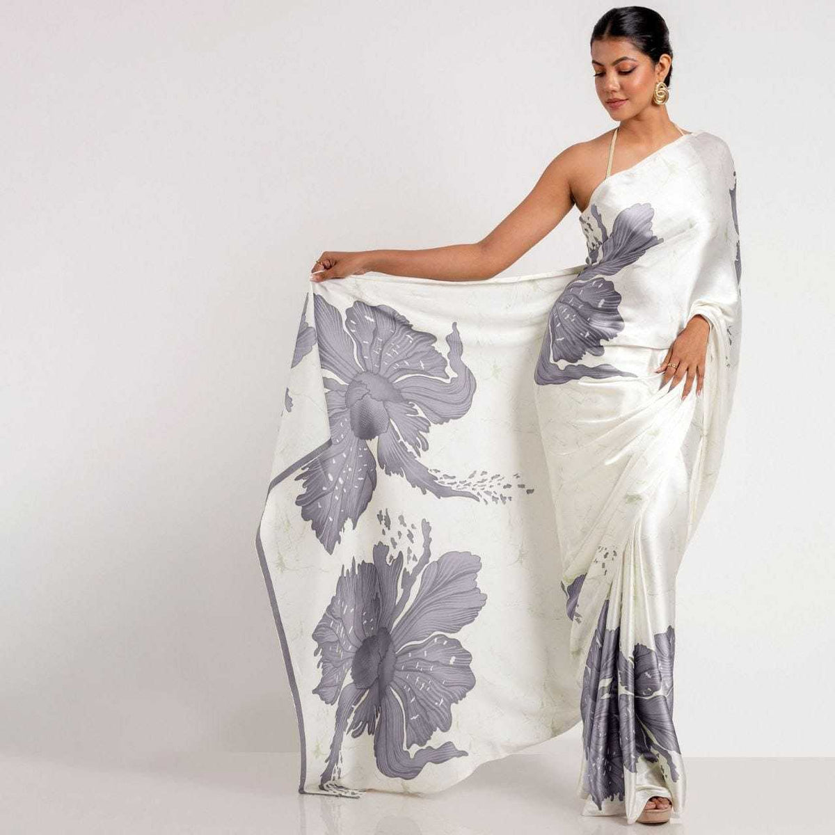 Print Japan Sartin Designer Saree