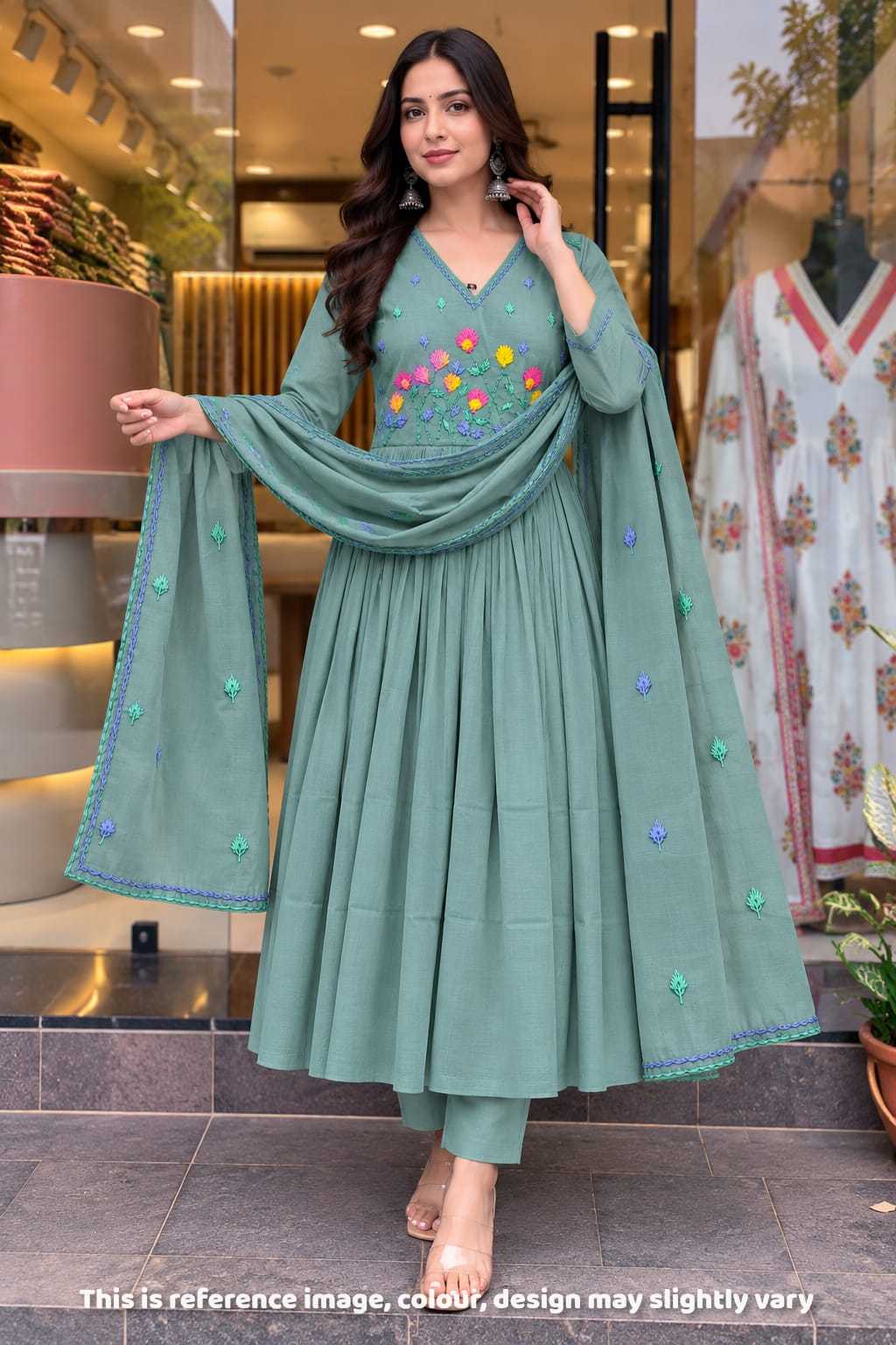 Hiral Chanderi Soft Embroidery Suit