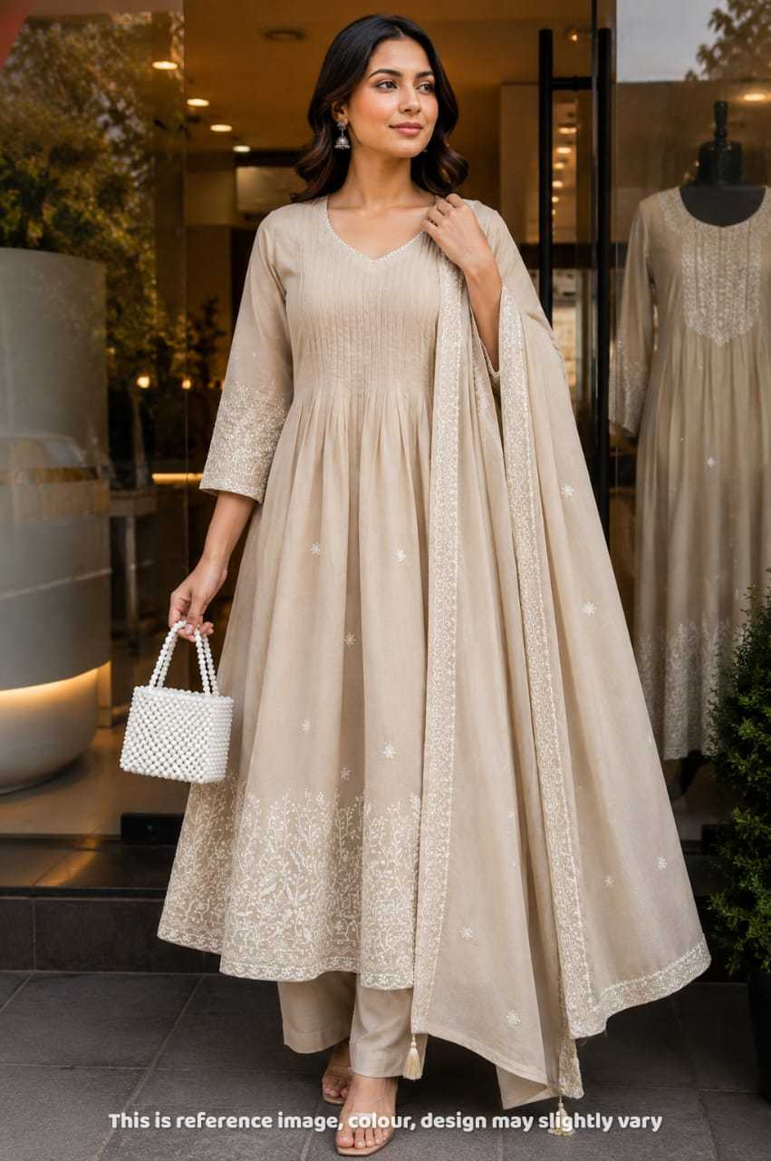 Lakshita Chanderi Soft Designer Kurti