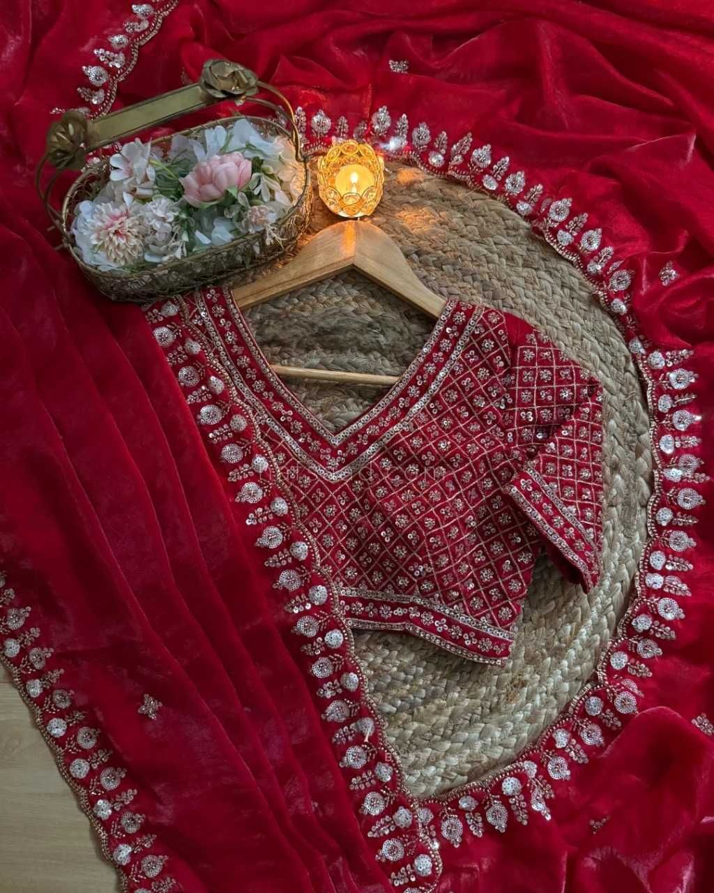Chiffon Designer Saree