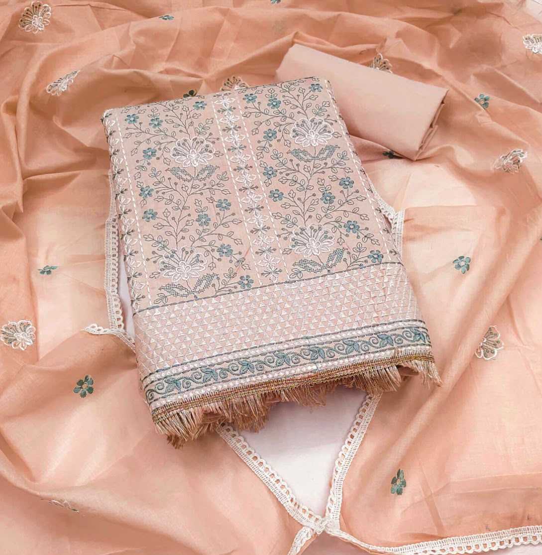 Cotton Suit in Pink