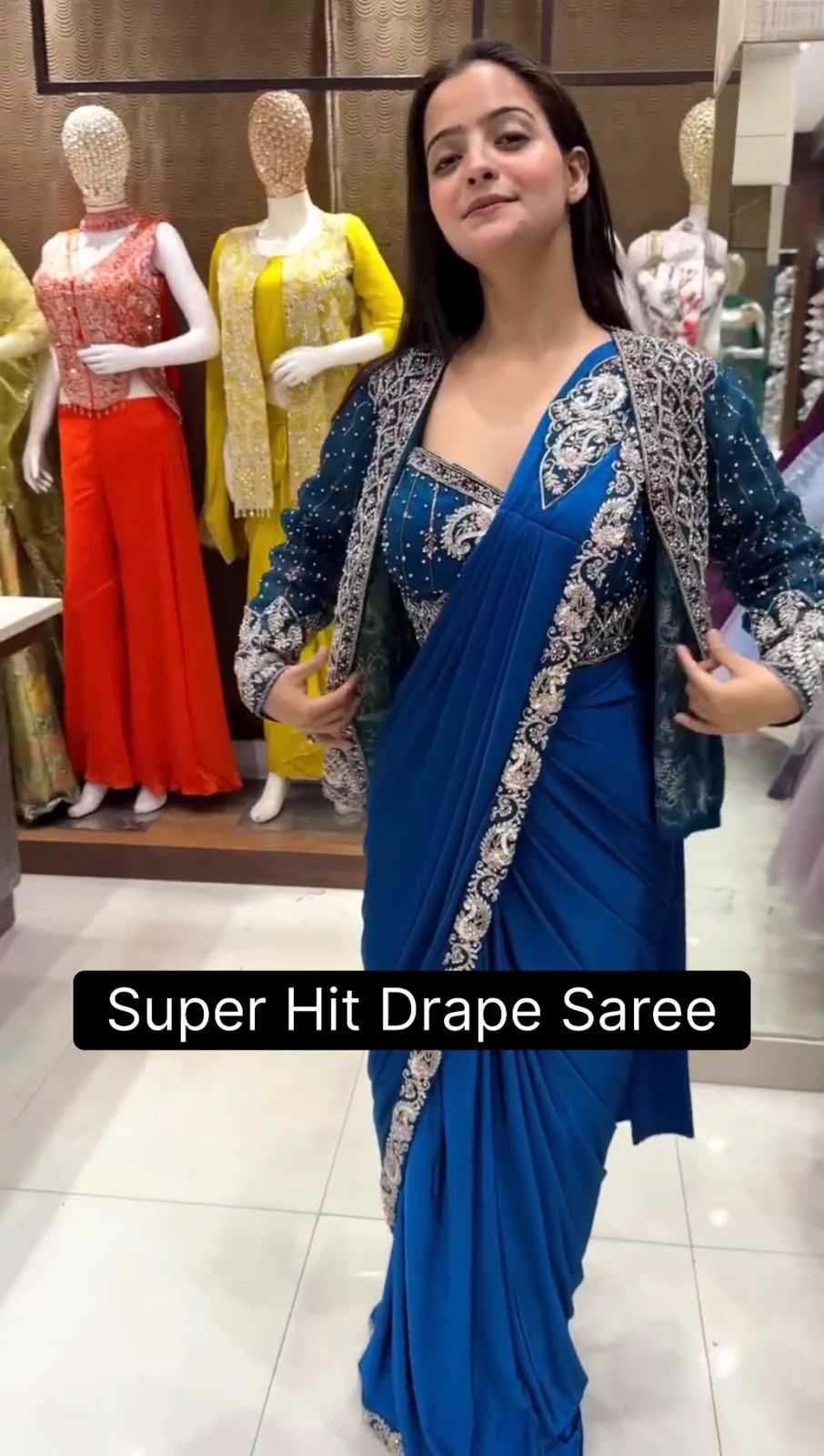 Rangoli Silk Embroidered Saree