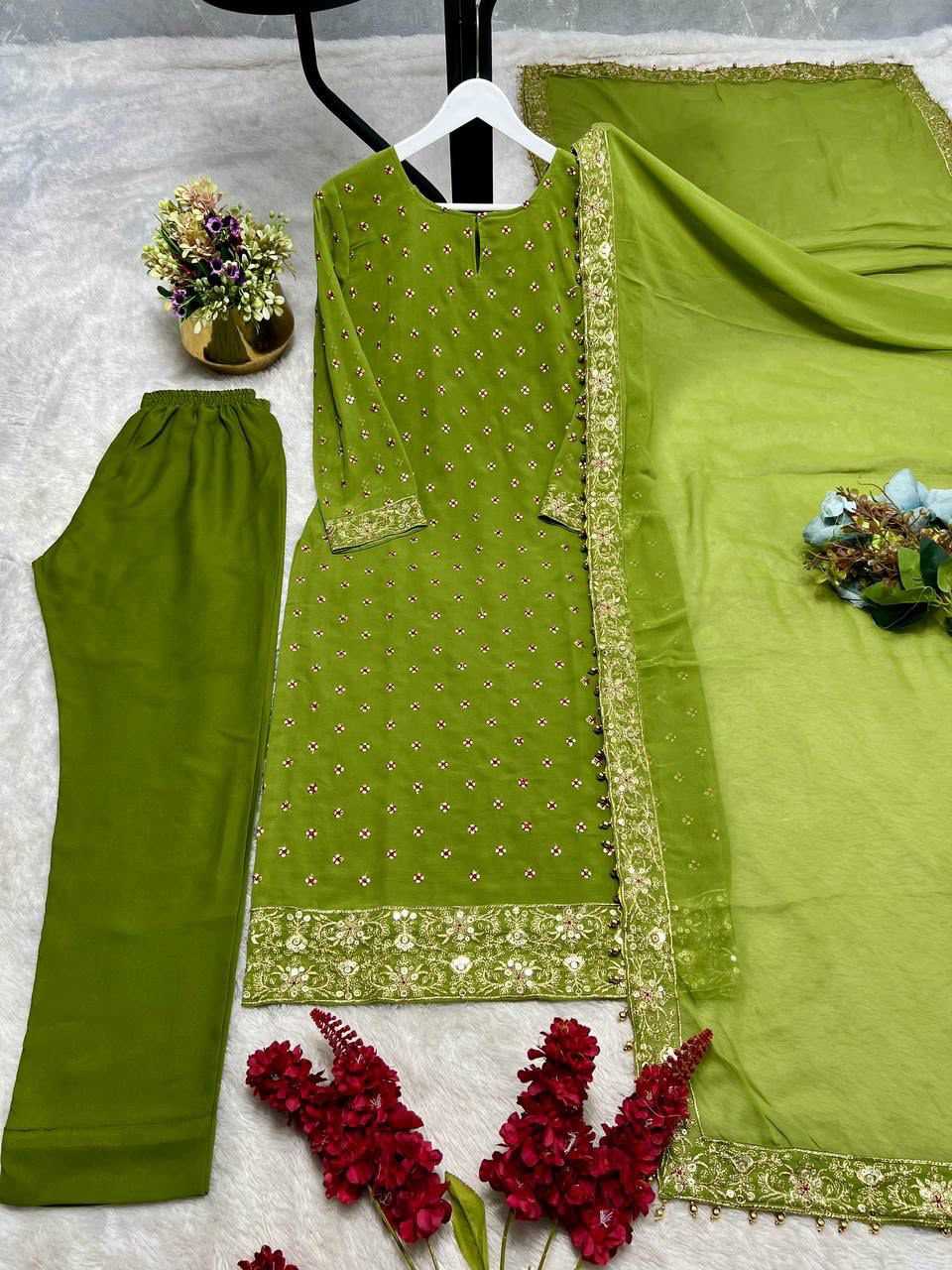 Faux Georgette Kurti JT-140728