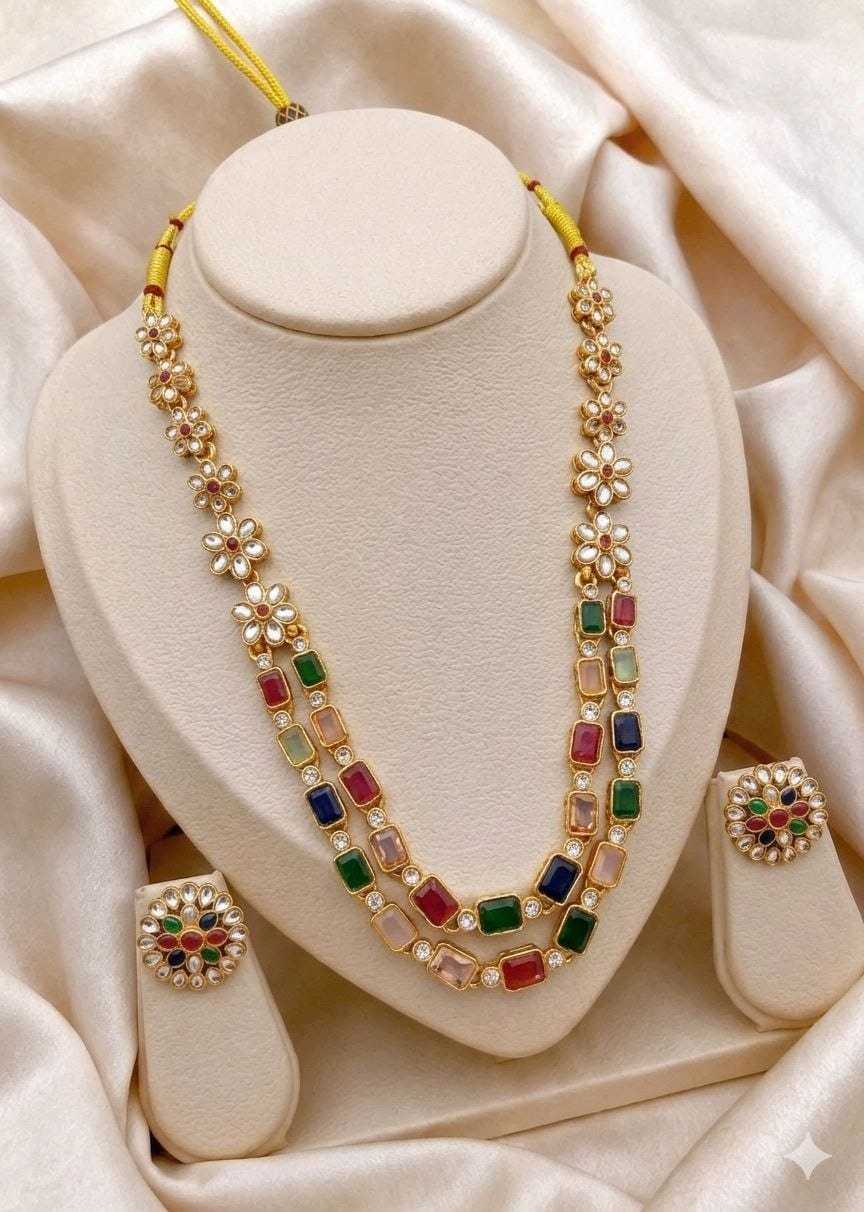 Brass Fancy Mala Necklaces