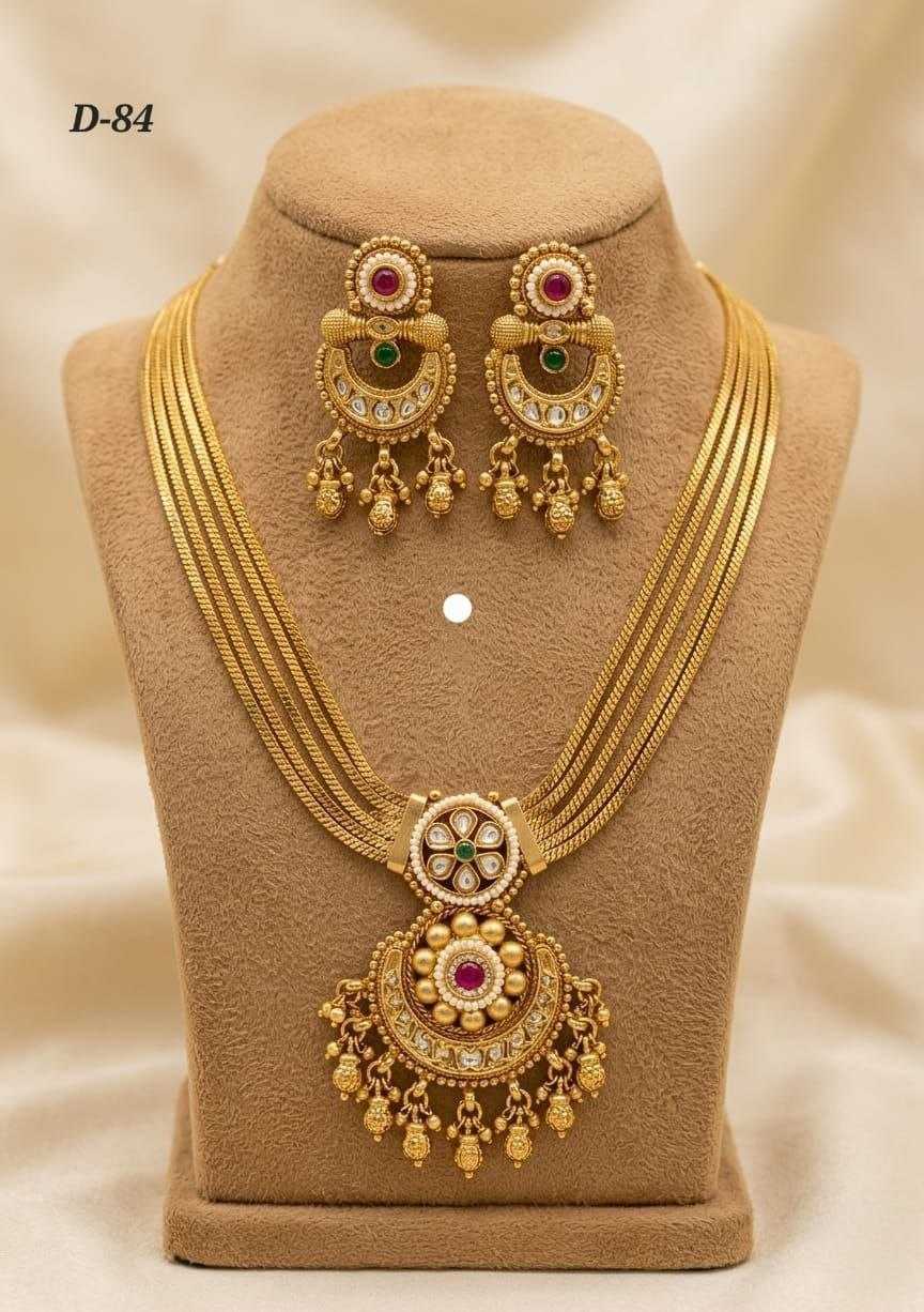 Brass Fancy Mala Necklaces