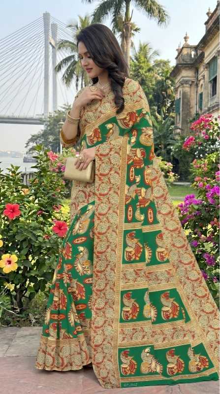 Soft Cotton Designer Saree 1029
