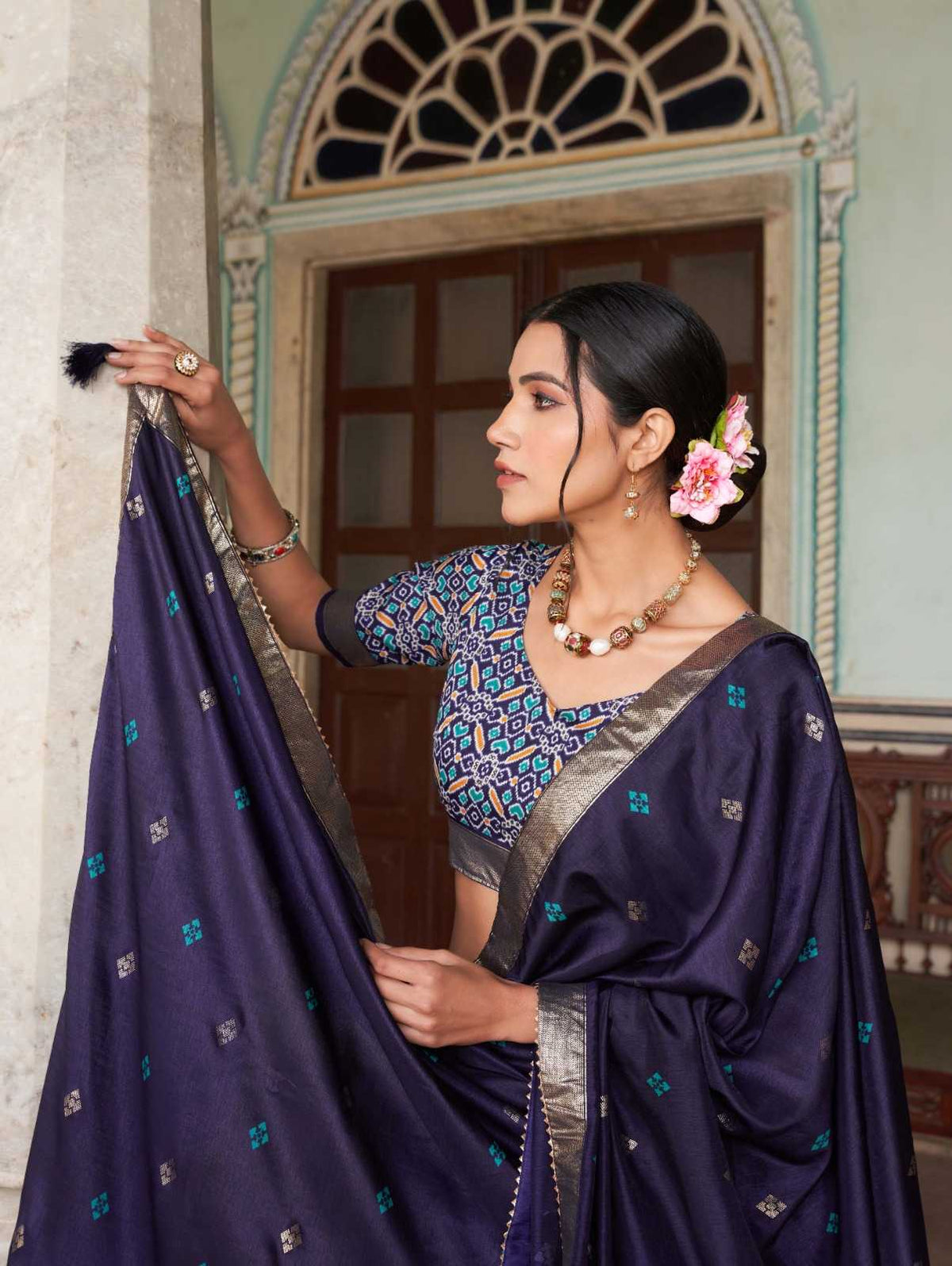 Falguni Tussar Silk Traditional Lehenga