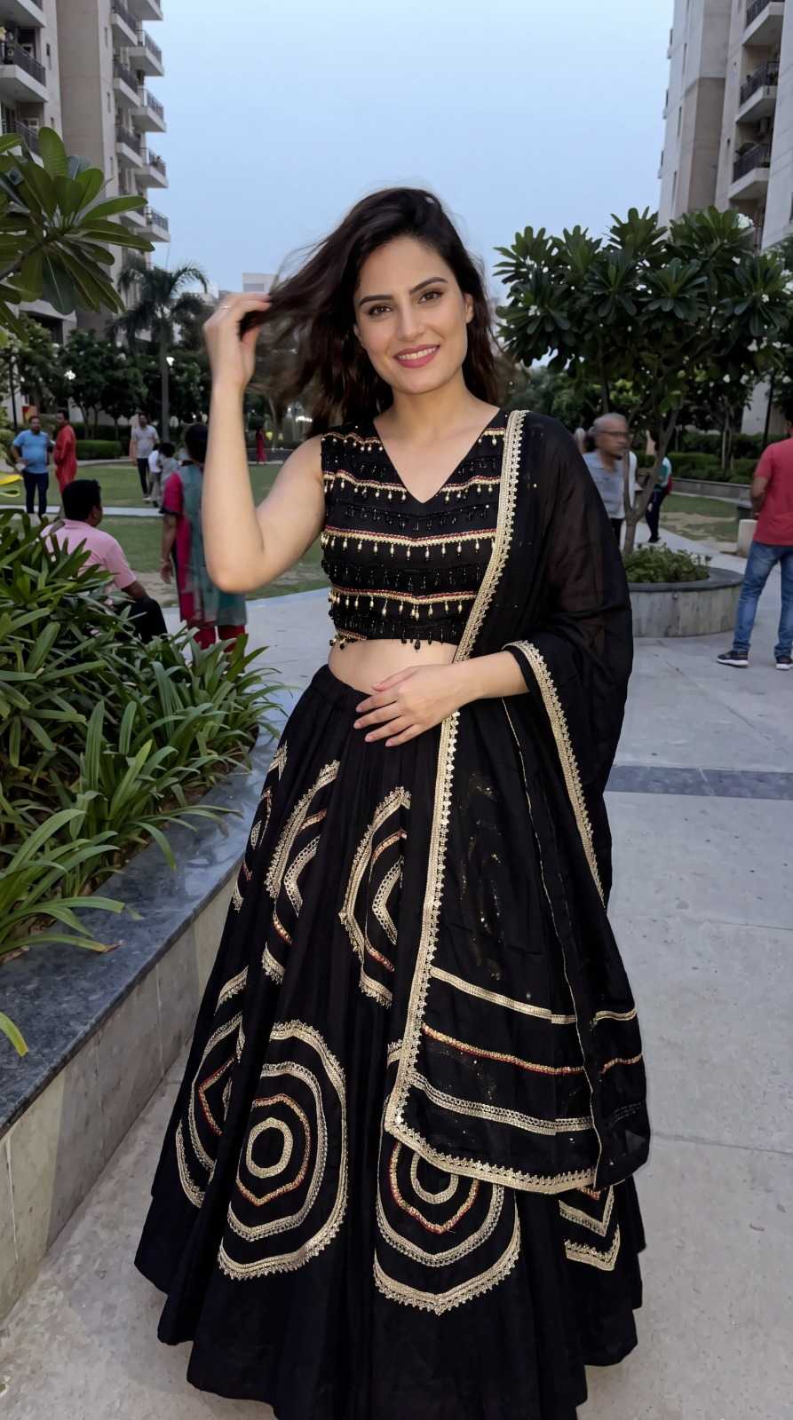 Sara Pure Cotton Designer Lehenga