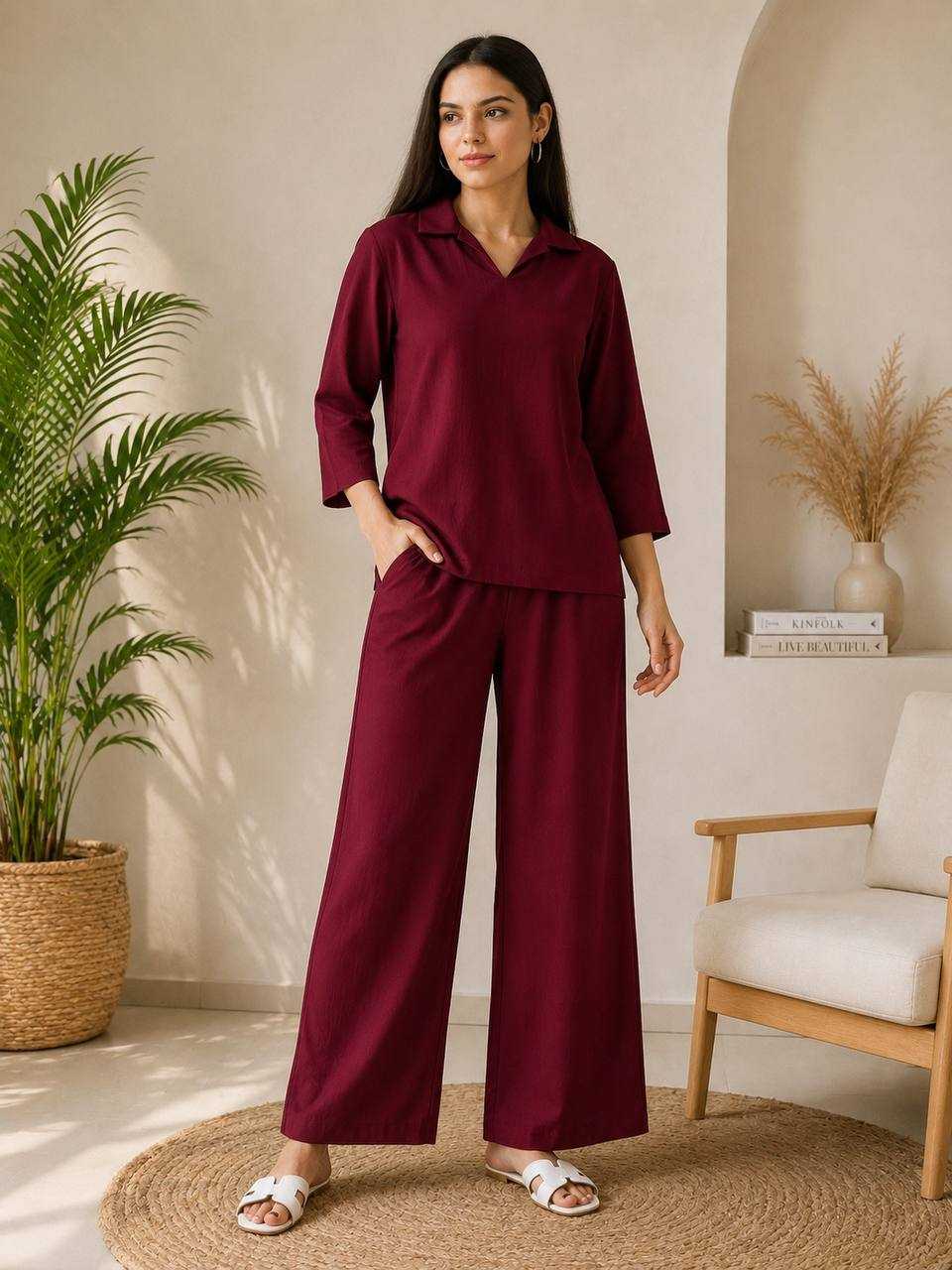 Crush Silk Co-ord Set