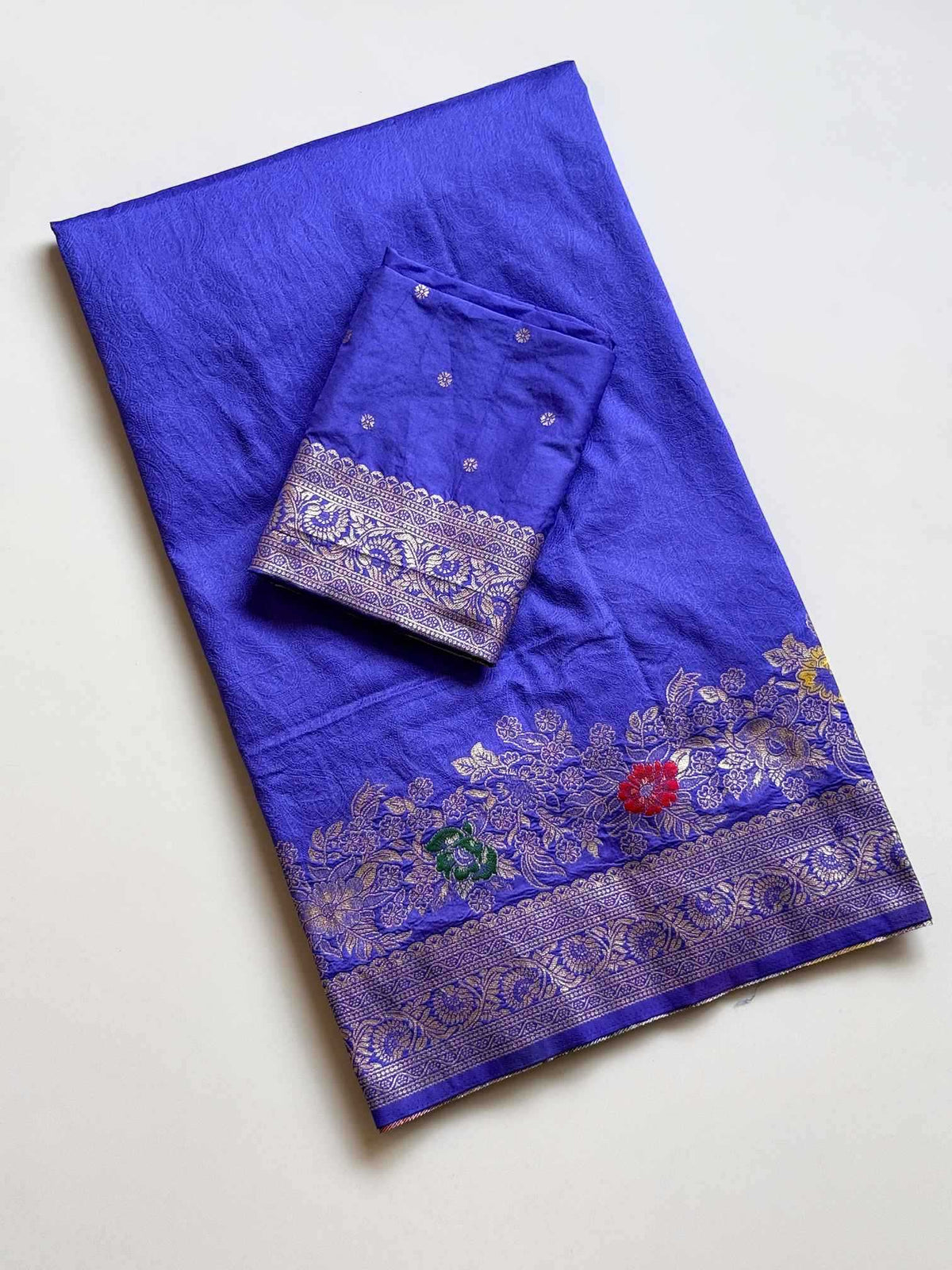 Anaya Premium Georgette Designer Saree in Hit Pink