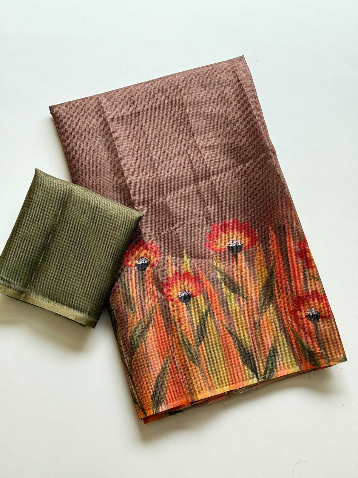 Brinda Kota Checks Designer Saree