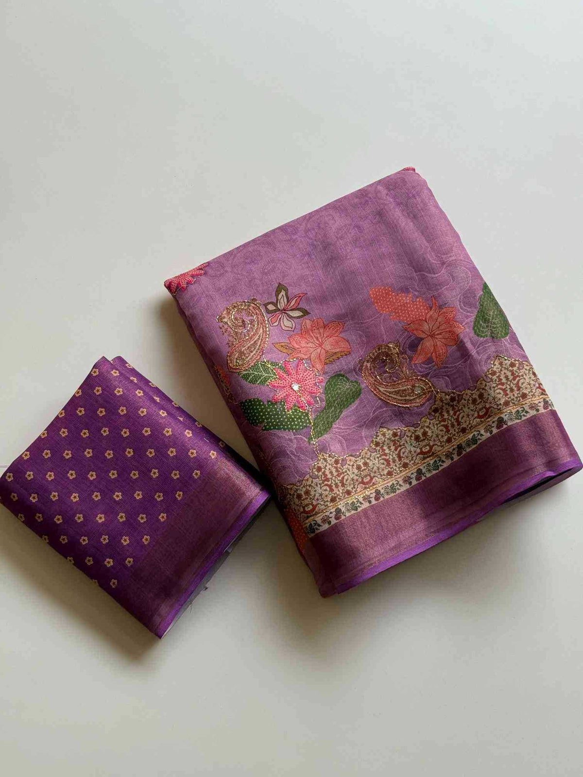 Shimmer Silk Designer Saree