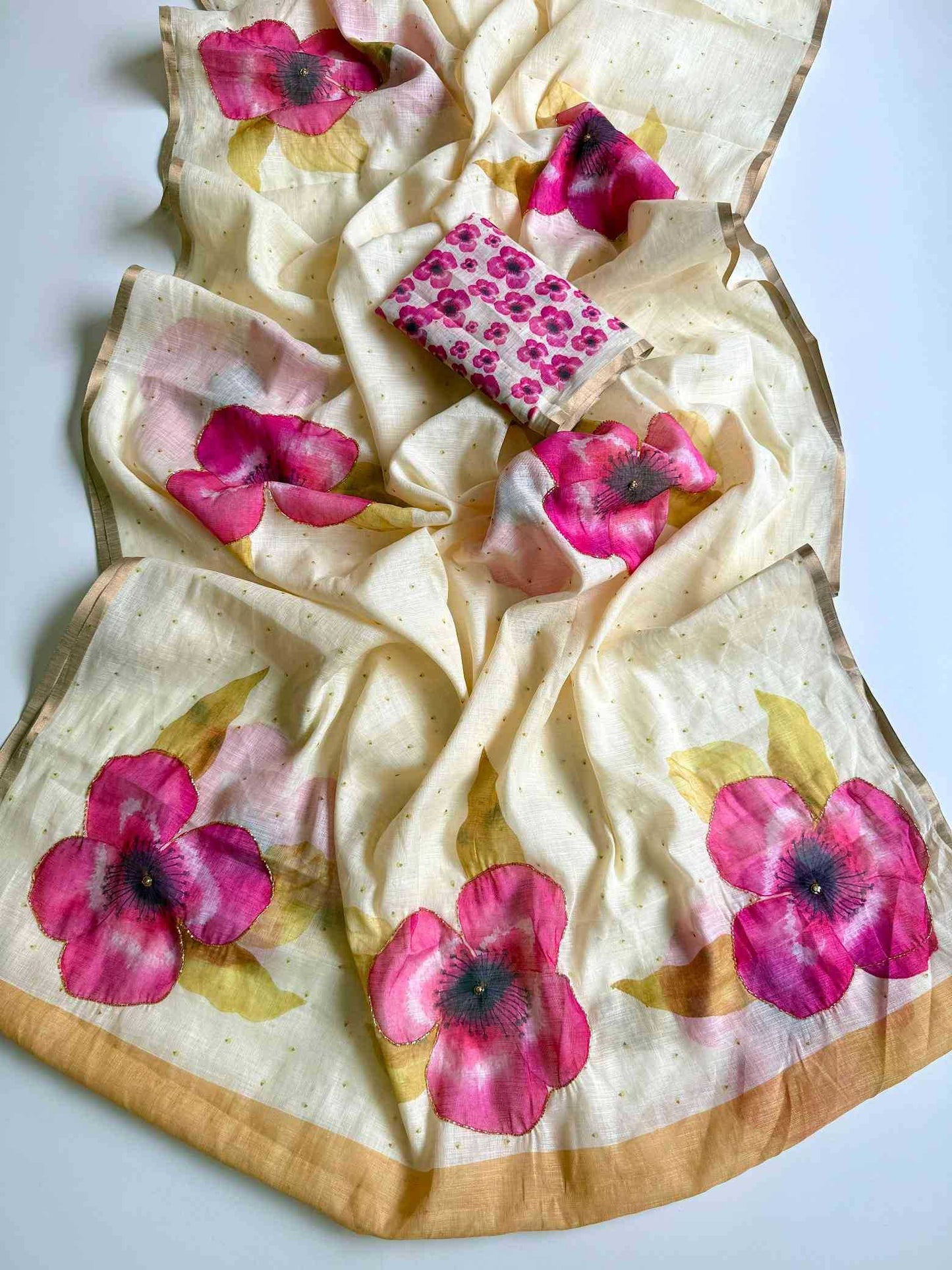 Cotton Printed Saree