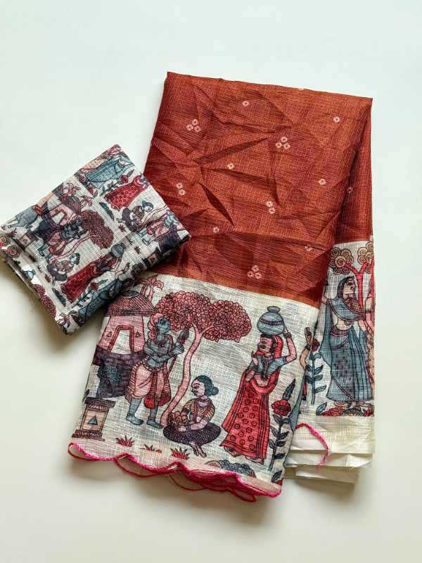 Printed Saree
