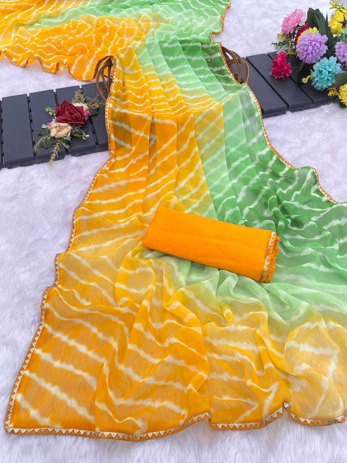 Printed Saree