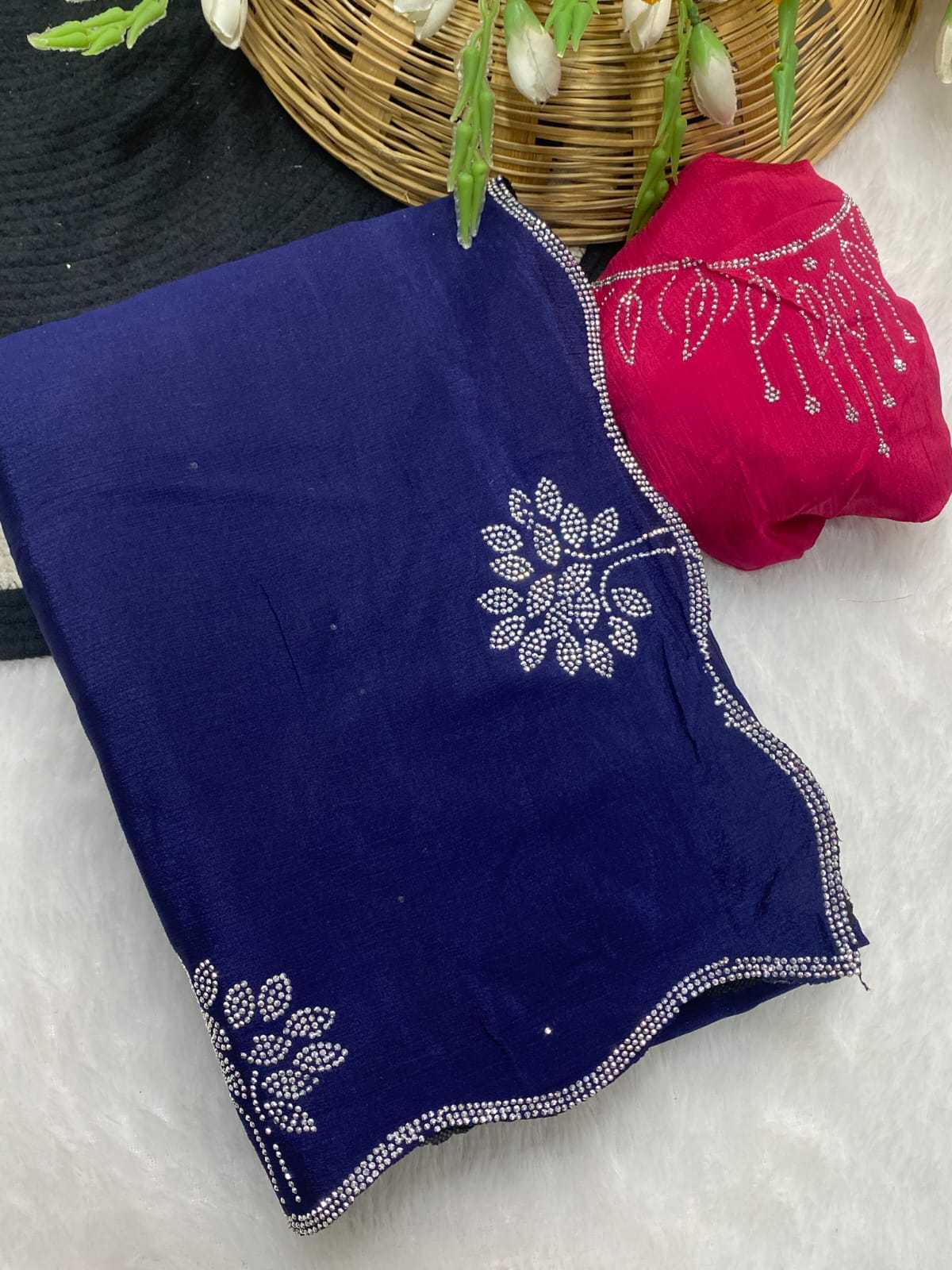 Chinon Party Wear Saree