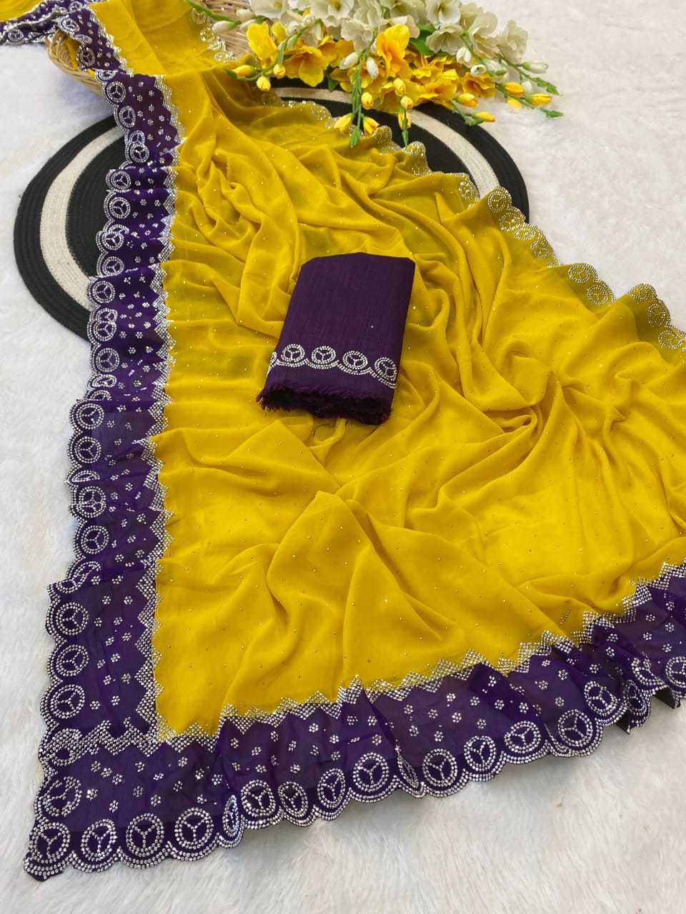Georgette Party Wear Saree