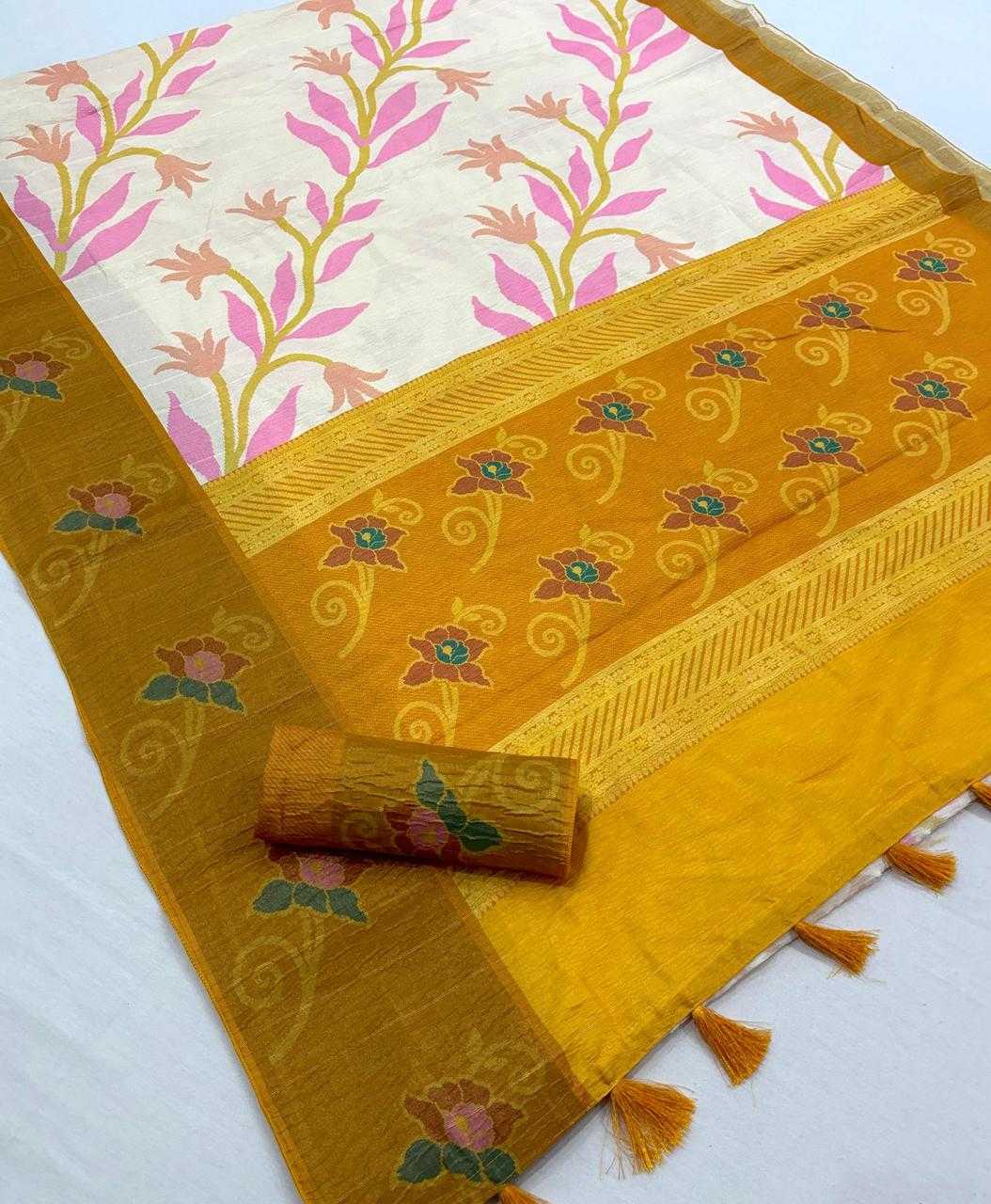 Kirti Crush Silk Patola Saree