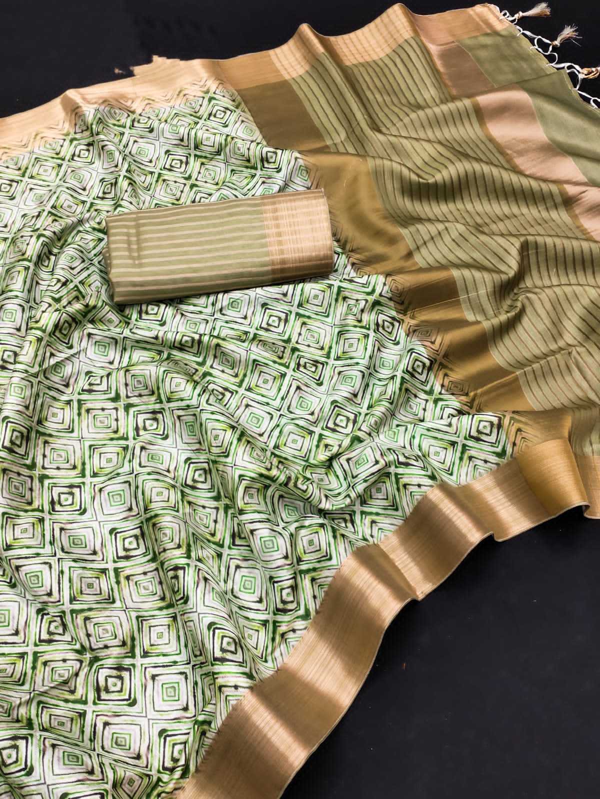 Prarthana Kanjivaram Silk Printed Saree