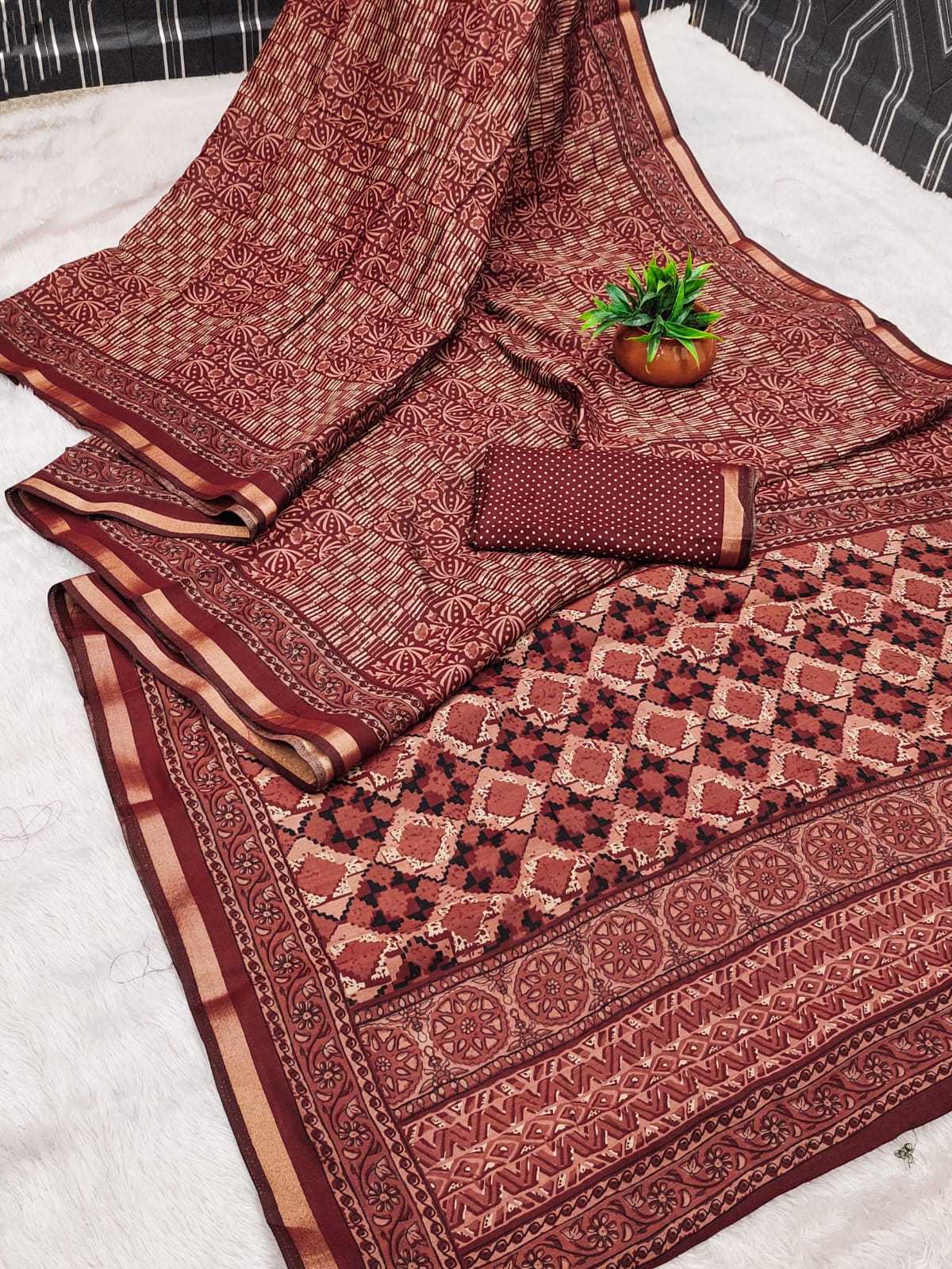Ritika Pure Silk Designer Saree