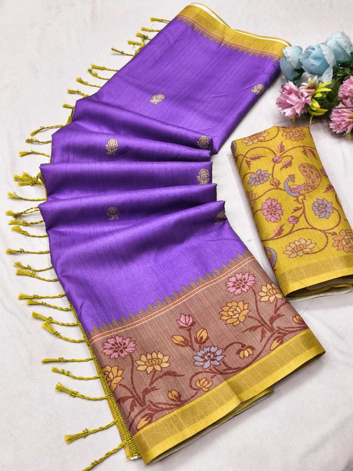 Roshni Tussar Silk Soft Saree