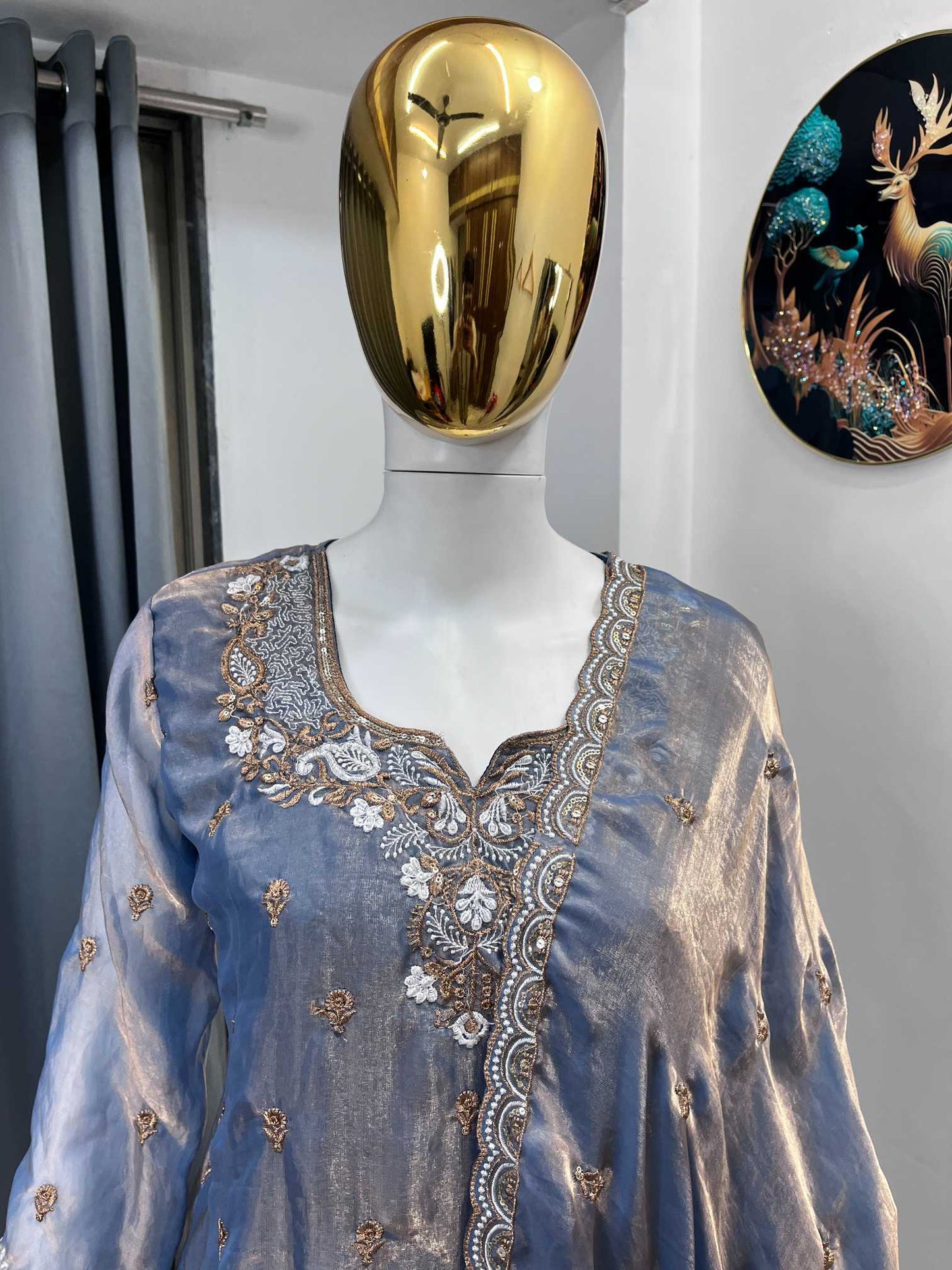 Fendy Embroidery Suit