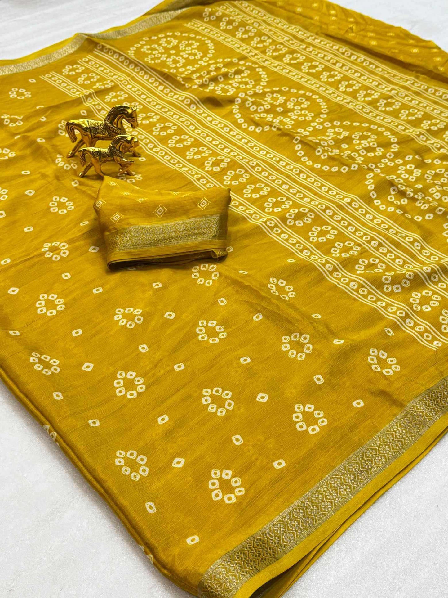 Printed Silk Saree