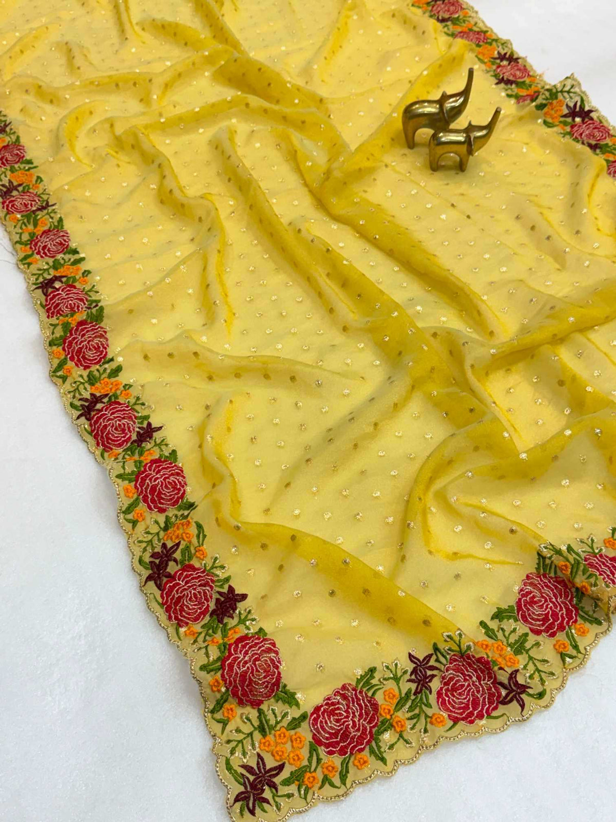 Aikshita Tissue Silk Designer Saree
