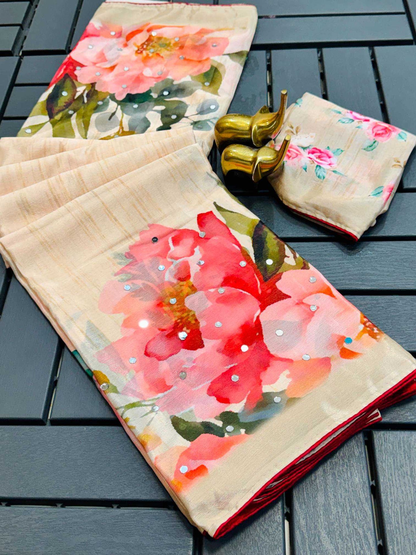 Printed Saree