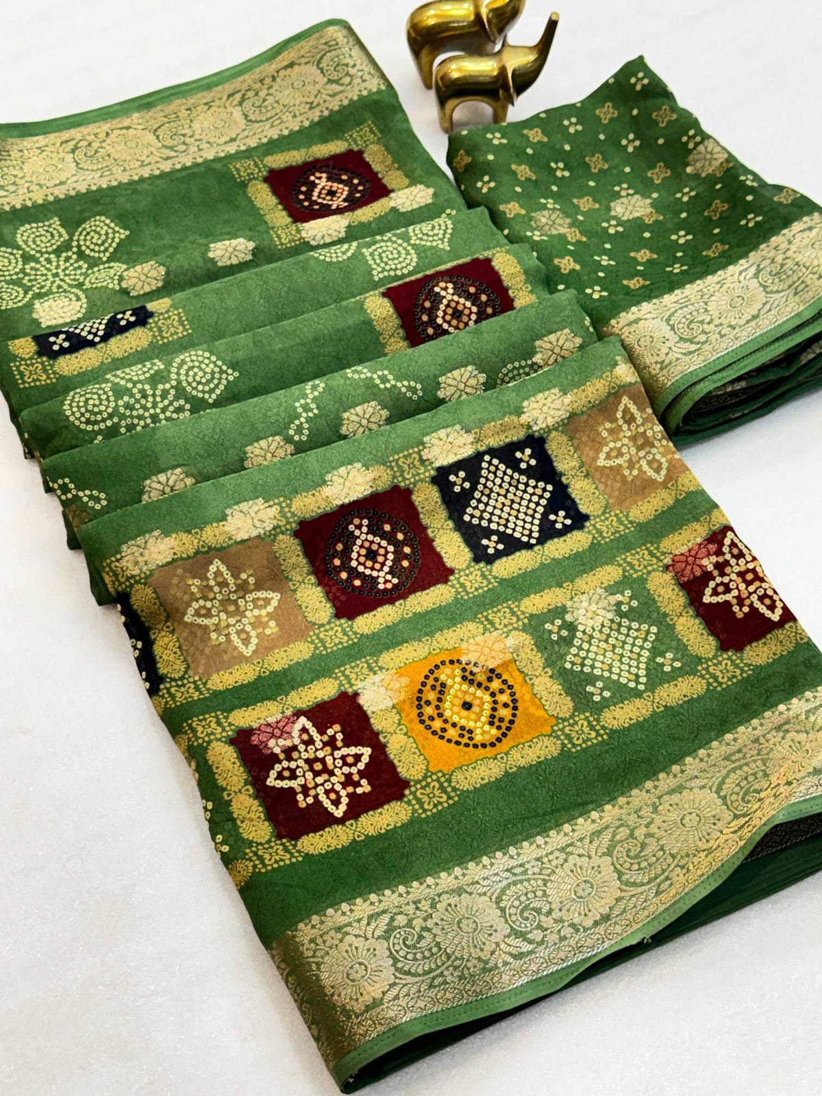 Jacquard Printed Saree