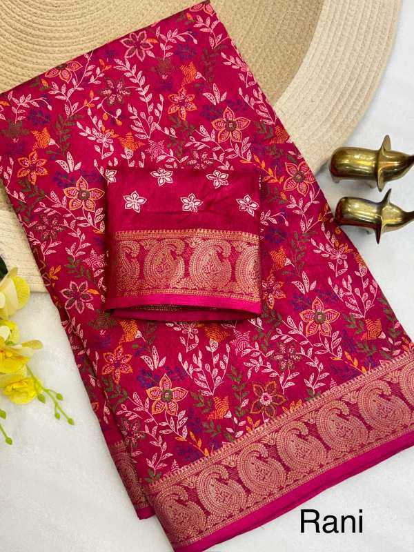 Bhanurekha Jacquard Designer Saree