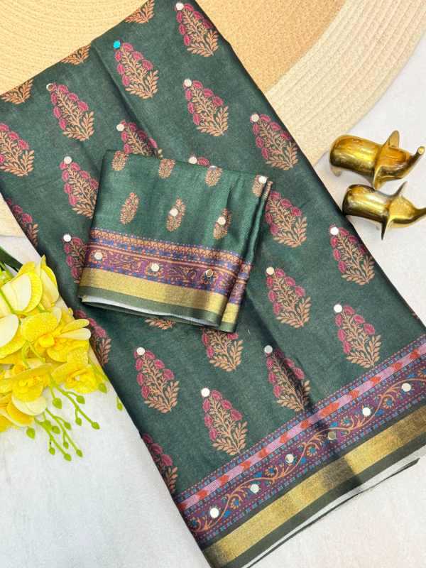 Silk Printed Saree