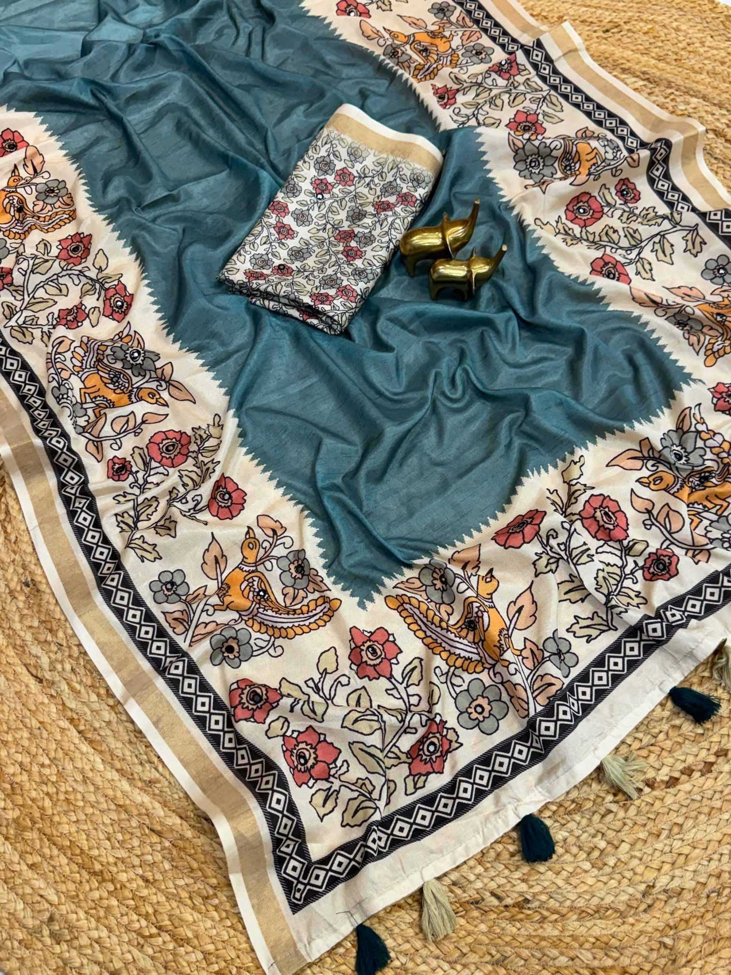 Silk Printed Saree